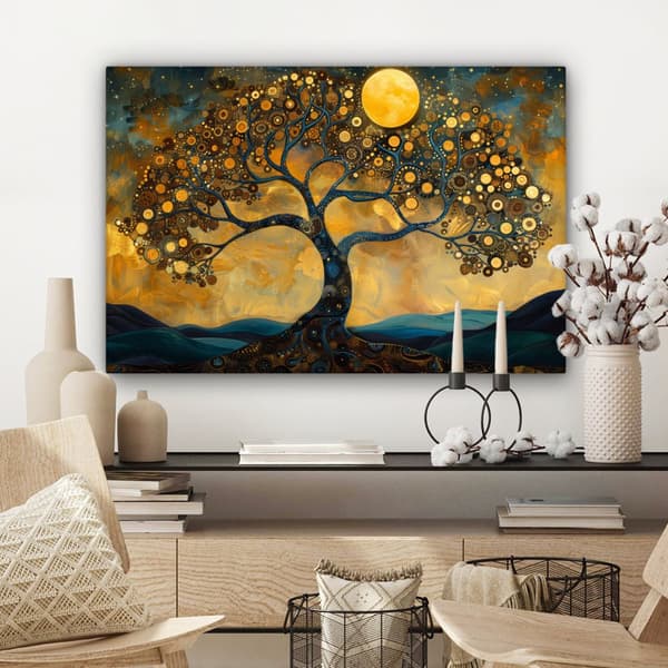 MuchoWow Högupplöst Foto på Canvas - Väggdekoration - Målning Print - Enkelt Upphängningssystem
