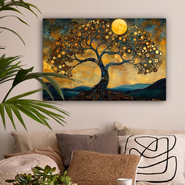MuchoWow Högupplöst Foto på Canvas - Väggdekoration - Målning Print - Enkelt Upphängningssystem