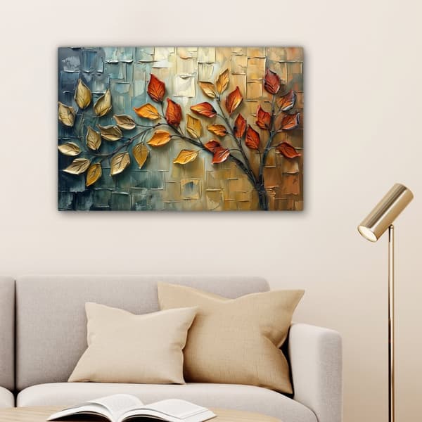 MuchoWow Högupplöst Foto på Canvas - Väggdekoration - Målning Print - Enkelt Upphängningssystem