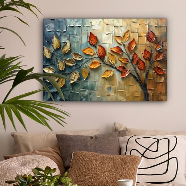 MuchoWow Högupplöst Foto på Canvas - Väggdekoration - Målning Print - Enkelt Upphängningssystem