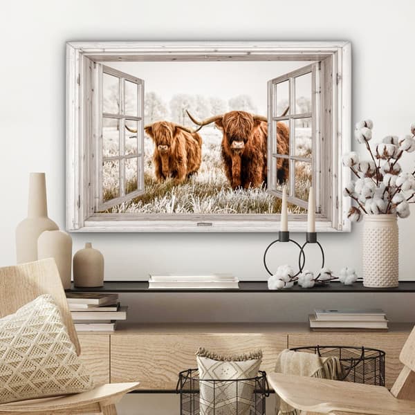 MuchoWow Högupplöst Foto på Canvas - Väggdekoration - Målning Print - Enkelt Upphängningssystem