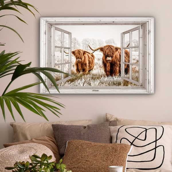 MuchoWow Högupplöst Foto på Canvas - Väggdekoration - Målning Print - Enkelt Upphängningssystem