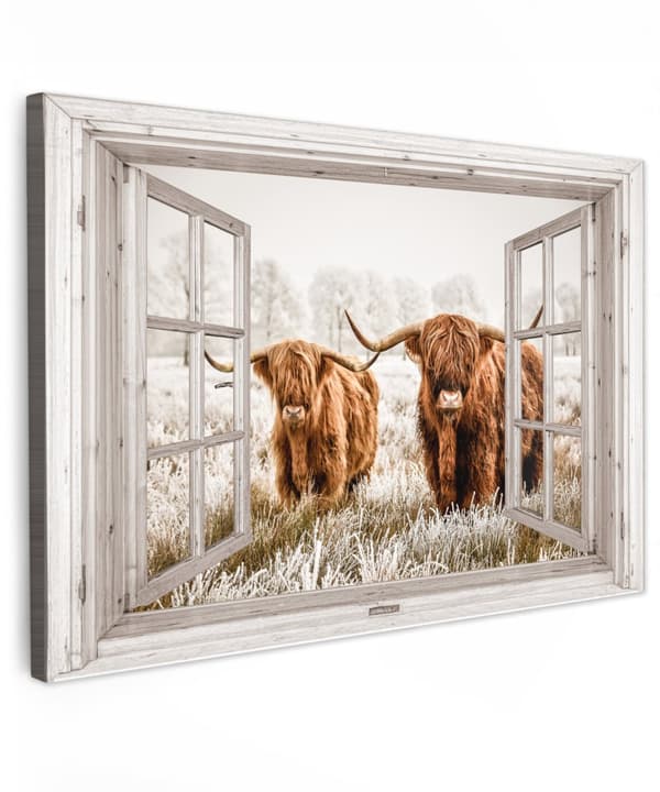 MuchoWow Högupplöst Foto på Canvas - Väggdekoration - Målning Print - Enkelt Upphängningssystem