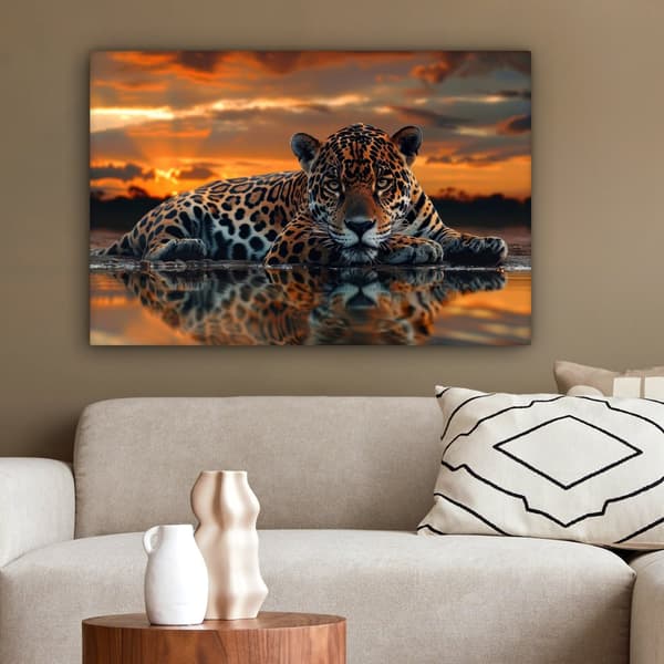 MuchoWow Högupplöst Foto på Canvas - Väggdekoration - Målning Print - Enkelt Upphängningssystem