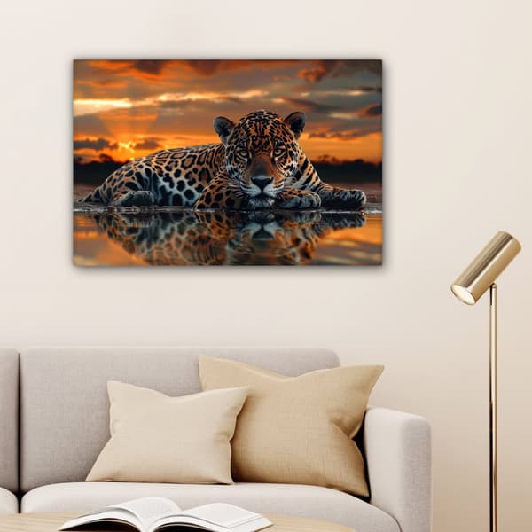 MuchoWow Högupplöst Foto på Canvas - Väggdekoration - Målning Print - Enkelt Upphängningssystem