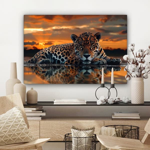 MuchoWow Högupplöst Foto på Canvas - Väggdekoration - Målning Print - Enkelt Upphängningssystem