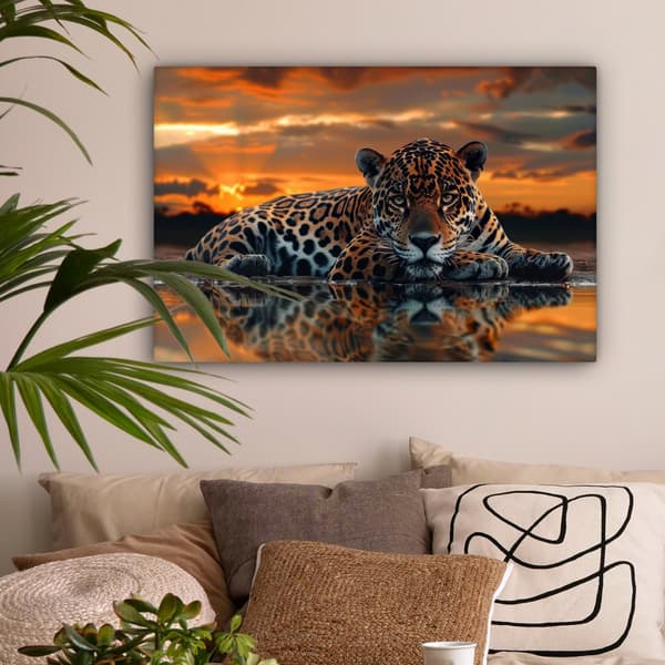 MuchoWow Högupplöst Foto på Canvas - Väggdekoration - Målning Print - Enkelt Upphängningssystem