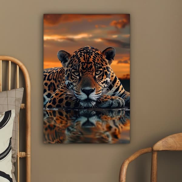 MuchoWow Högupplöst Foto på Canvas - Väggdekoration - Målning Print - Enkelt Upphängningssystem
