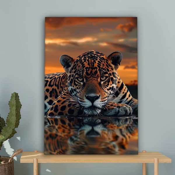 MuchoWow Högupplöst Foto på Canvas - Väggdekoration - Målning Print - Enkelt Upphängningssystem