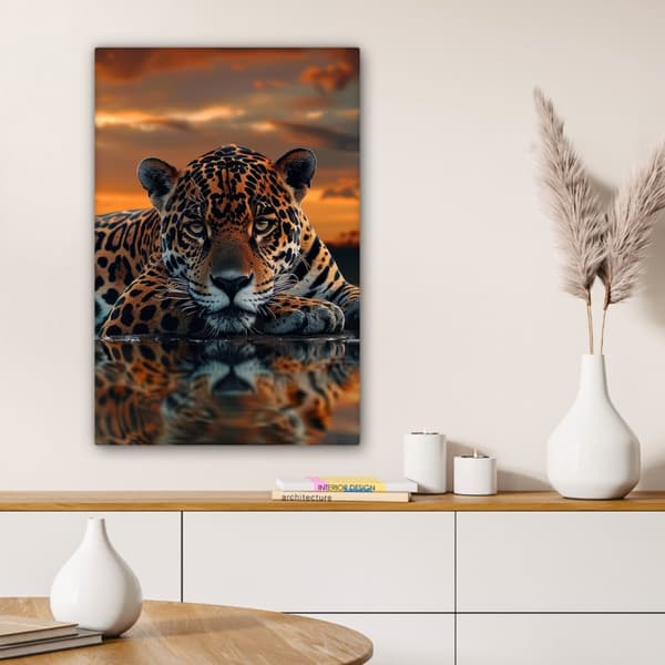 MuchoWow Högupplöst Foto på Canvas - Väggdekoration - Målning Print - Enkelt Upphängningssystem