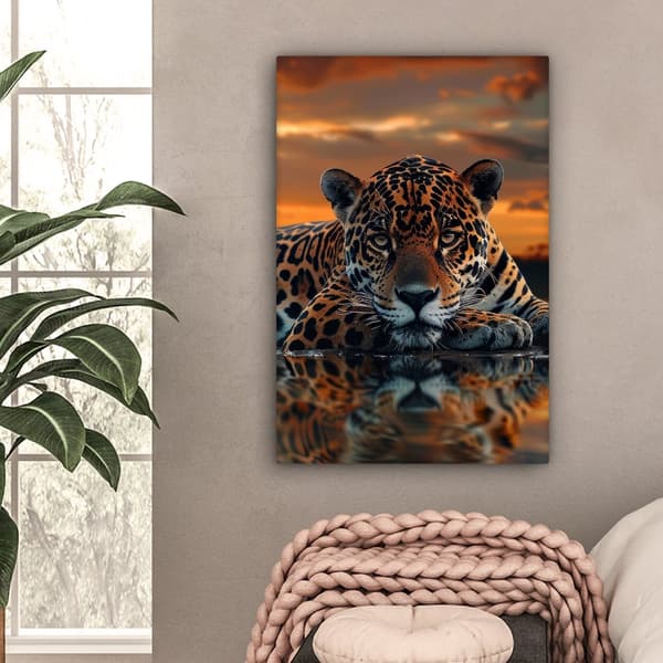 MuchoWow Högupplöst Foto på Canvas - Väggdekoration - Målning Print - Enkelt Upphängningssystem