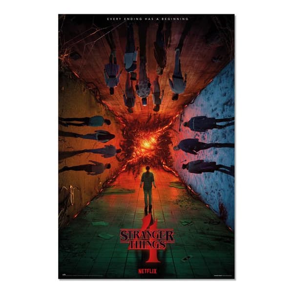 STRANGER THINGS - TEASER SÄSONG 4 - 61x91,5 cm - Poster / Poster