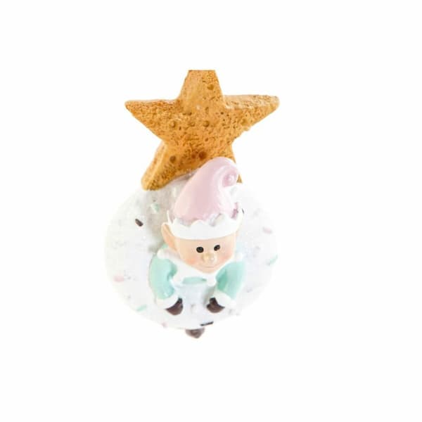 Riippuva koriste DKD Home Decor Joulu Hartsi (2 pcs) (5.5 x 5 x 9 cm)