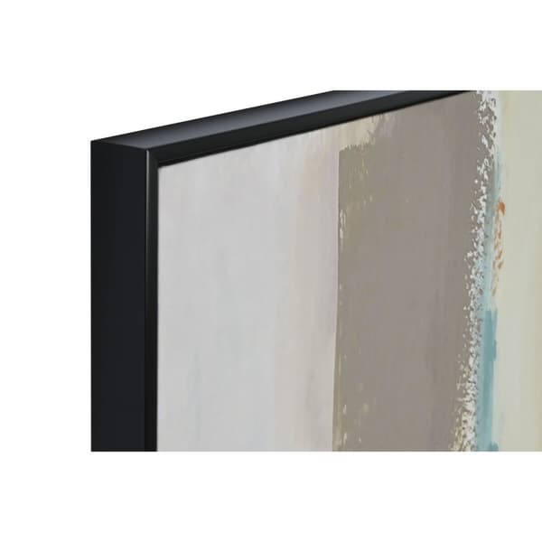 Maleri Home ESPRIT Abstrakt Urban 83 x 4,5 x 123 cm (2 enheder)