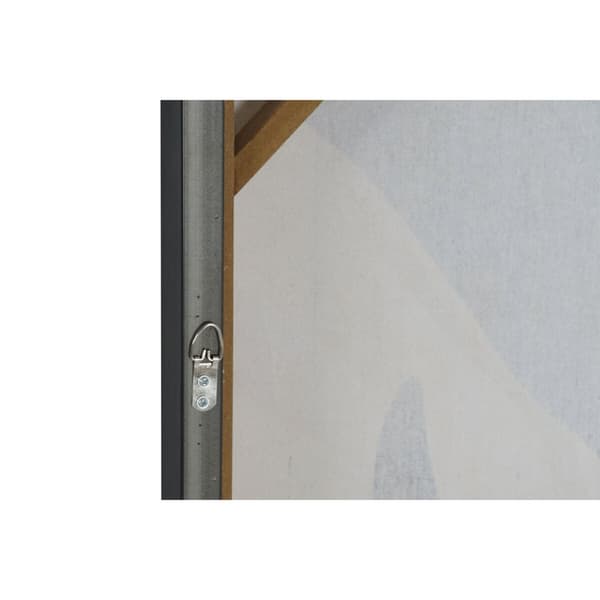 Maleri Home ESPRIT Hvid Sort Beige Blad af en plante Urban 63 x 4,3 x 93 cm (2 enheder)