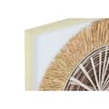 Miniatyrbillede 2 af 4: Lærred Home ESPRIT Hvid Natur Boho 60 x 3 x 60 cm (2 enheder)