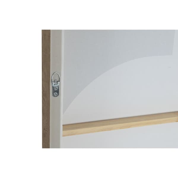 Lærred Home ESPRIT Sort Beige polystyren Lærred Moderne 103 x 4,5 x 143 cm (2 enheder)