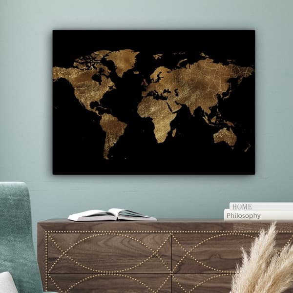 MuchoWow Högupplöst Foto på Canvas - Väggdekoration - Målning Print - Enkelt Upphängningssystem