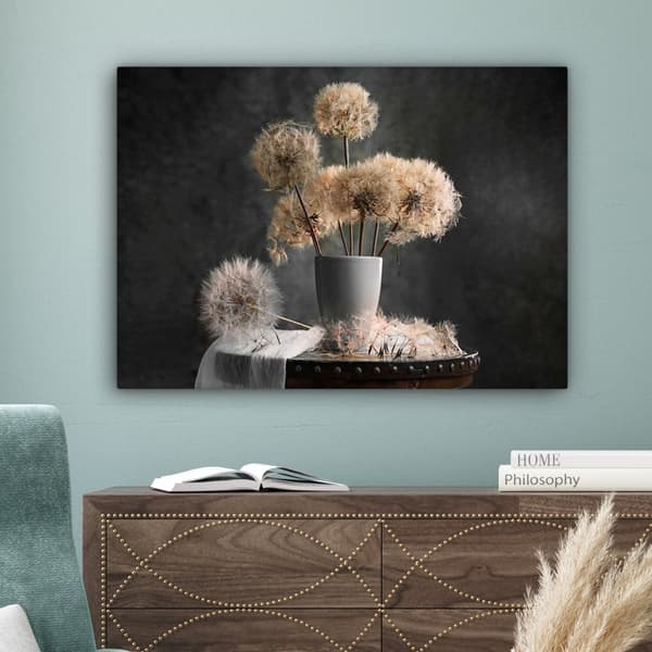 MuchoWow Högupplöst Foto på Canvas - Väggdekoration - Målning Print - Enkelt Upphängningssystem