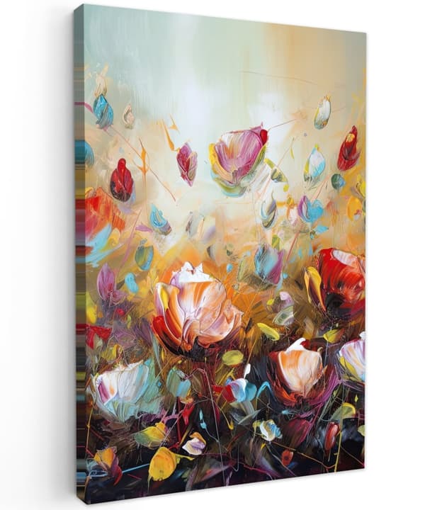 MuchoWow Högupplöst Foto på Canvas - Väggdekoration - Målning Print - Enkelt Upphängningssystem