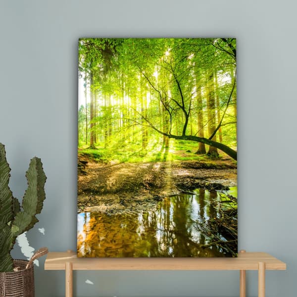 MuchoWow Högupplöst Foto på Canvas - Väggdekoration - Målning Print - Enkelt Upphängningssystem