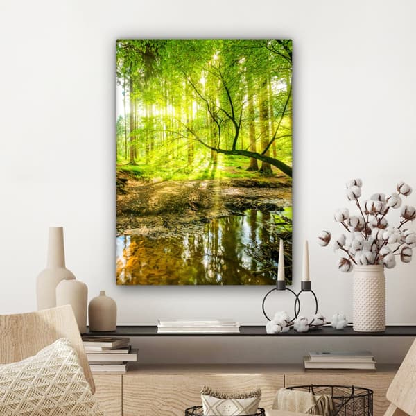MuchoWow Högupplöst Foto på Canvas - Väggdekoration - Målning Print - Enkelt Upphängningssystem