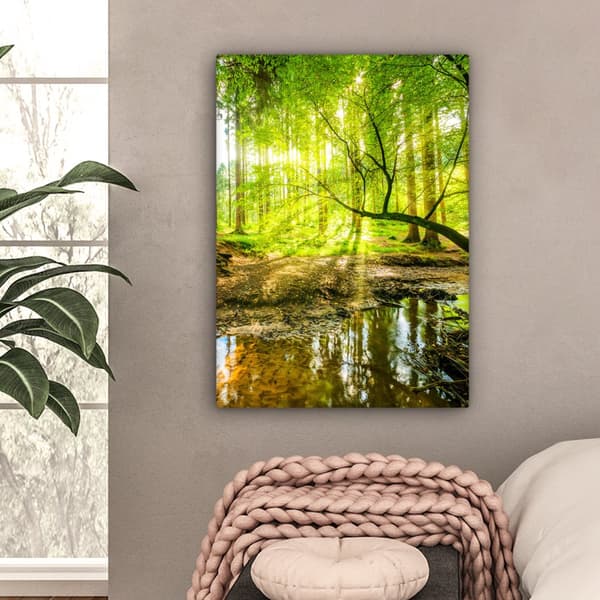 MuchoWow Högupplöst Foto på Canvas - Väggdekoration - Målning Print - Enkelt Upphängningssystem