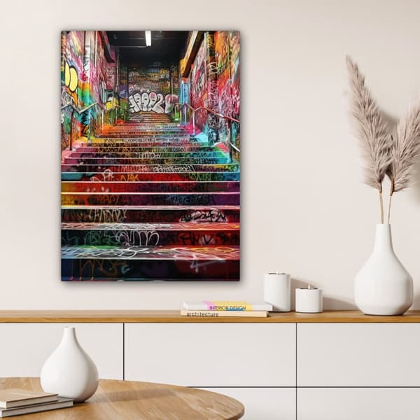 MuchoWow Högupplöst Foto på Canvas - Väggdekoration - Målning Print - Enkelt Upphängningssystem