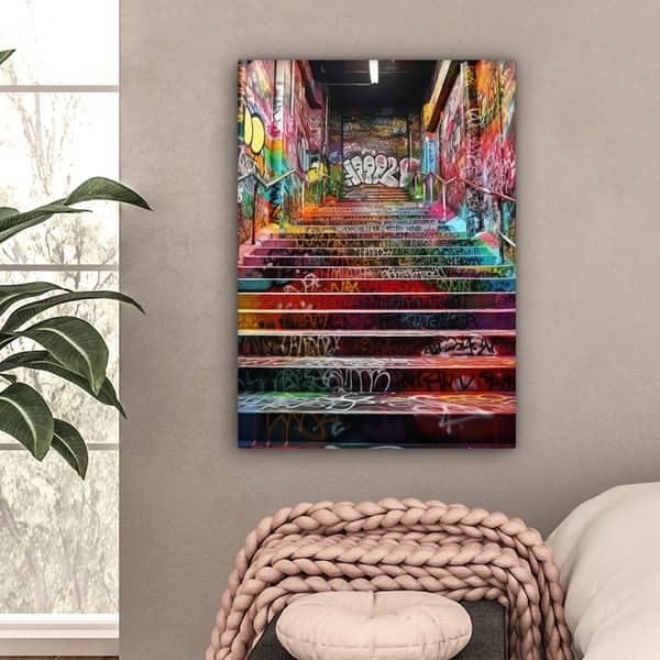 MuchoWow Högupplöst Foto på Canvas - Väggdekoration - Målning Print - Enkelt Upphängningssystem