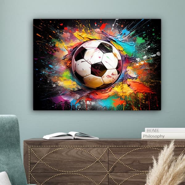 MuchoWow Högupplöst Foto på Canvas - Väggdekoration - Målning Print - Enkelt Upphängningssystem