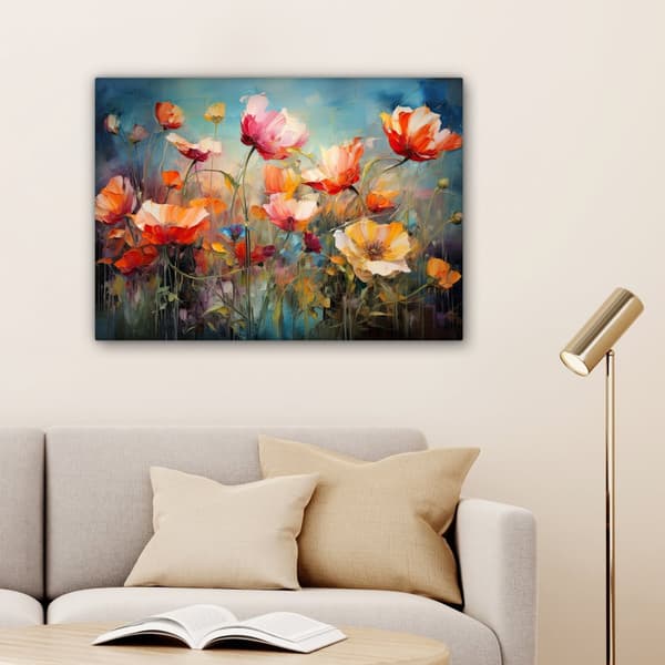 MuchoWow Högupplöst Foto på Canvas - Väggdekoration - Målning Print - Enkelt Upphängningssystem