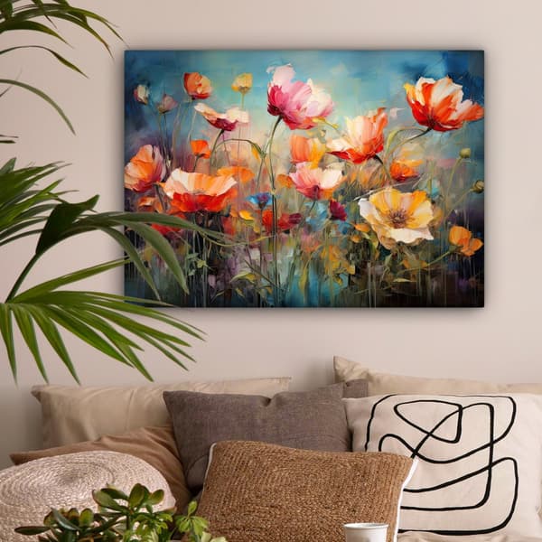 MuchoWow Högupplöst Foto på Canvas - Väggdekoration - Målning Print - Enkelt Upphängningssystem