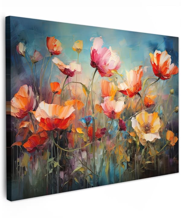 MuchoWow Högupplöst Foto på Canvas - Väggdekoration - Målning Print - Enkelt Upphängningssystem