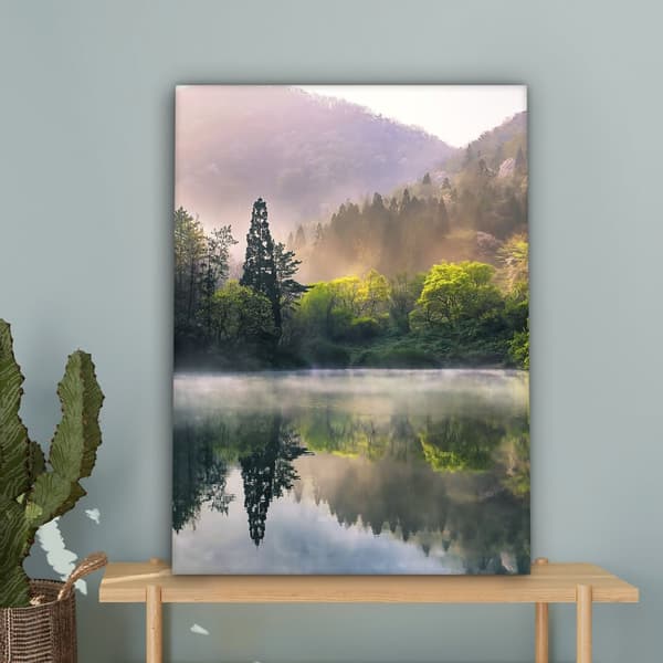 MuchoWow Högupplöst Foto på Canvas - Väggdekoration - Målning Print - Enkelt Upphängningssystem