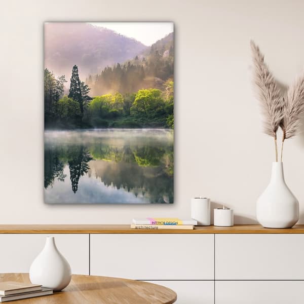 MuchoWow Högupplöst Foto på Canvas - Väggdekoration - Målning Print - Enkelt Upphängningssystem