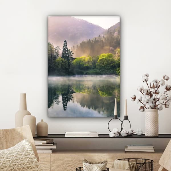 MuchoWow Högupplöst Foto på Canvas - Väggdekoration - Målning Print - Enkelt Upphängningssystem