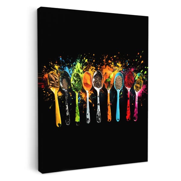 MuchoWow Högupplöst Foto på Canvas - Väggdekoration - Målning Print - Enkelt Upphängningssystem