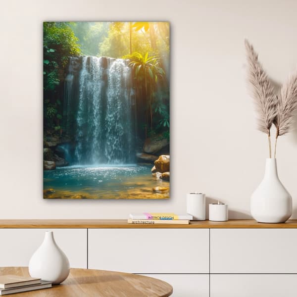 MuchoWow Högupplöst Foto på Canvas - Väggdekoration - Målning Print - Enkelt Upphängningssystem