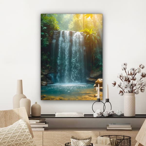 MuchoWow Högupplöst Foto på Canvas - Väggdekoration - Målning Print - Enkelt Upphängningssystem