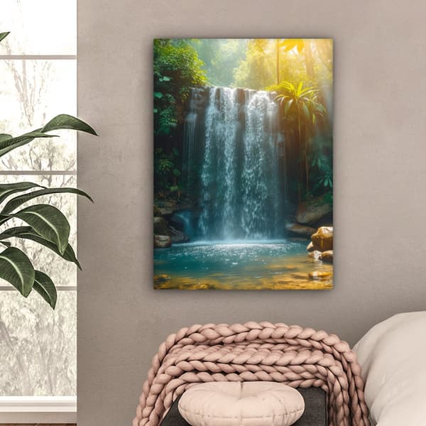 MuchoWow Högupplöst Foto på Canvas - Väggdekoration - Målning Print - Enkelt Upphängningssystem