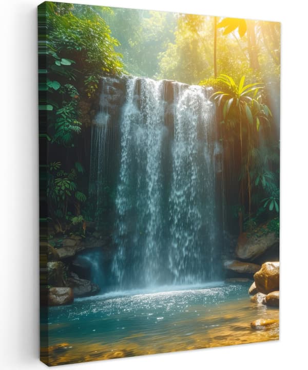 MuchoWow Högupplöst Foto på Canvas - Väggdekoration - Målning Print - Enkelt Upphängningssystem