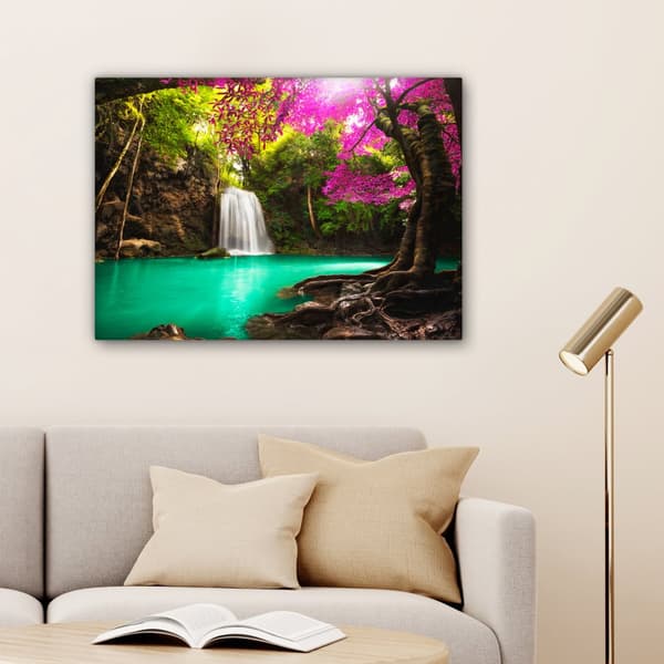 MuchoWow Högupplöst Foto på Canvas - Väggdekoration - Målning Print - Enkelt Upphängningssystem