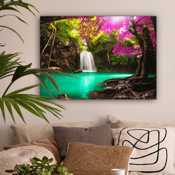 MuchoWow Högupplöst Foto på Canvas - Väggdekoration - Målning Print - Enkelt Upphängningssystem