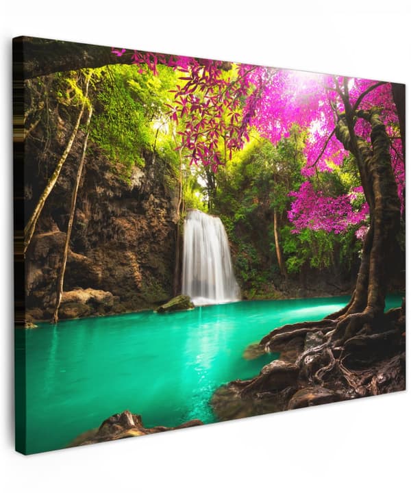 MuchoWow Högupplöst Foto på Canvas - Väggdekoration - Målning Print - Enkelt Upphängningssystem