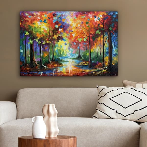 MuchoWow Högupplöst Foto på Canvas - Väggdekoration - Målning Print - Enkelt Upphängningssystem