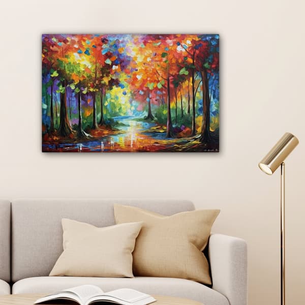 MuchoWow Högupplöst Foto på Canvas - Väggdekoration - Målning Print - Enkelt Upphängningssystem