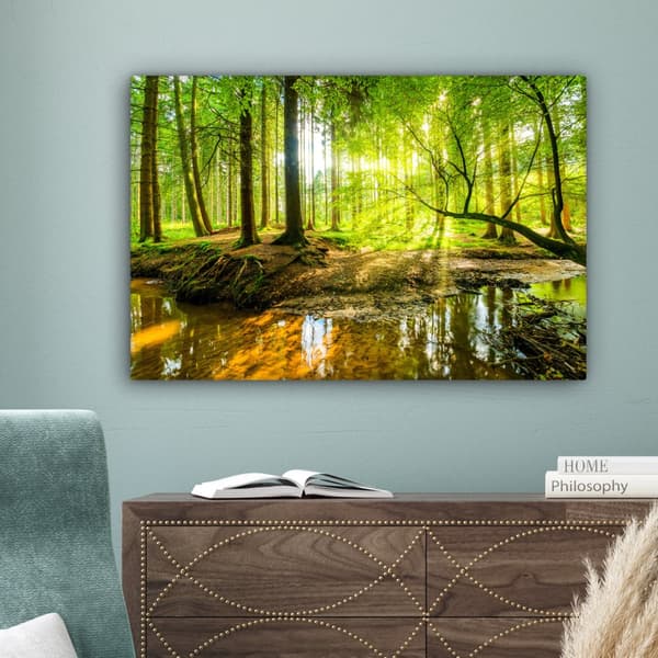 MuchoWow Högupplöst Foto på Canvas - Väggdekoration - Målning Print - Enkelt Upphängningssystem