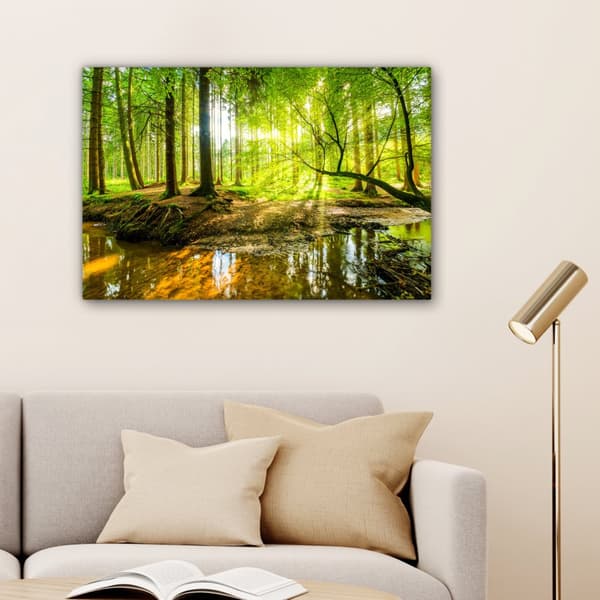 MuchoWow Högupplöst Foto på Canvas - Väggdekoration - Målning Print - Enkelt Upphängningssystem