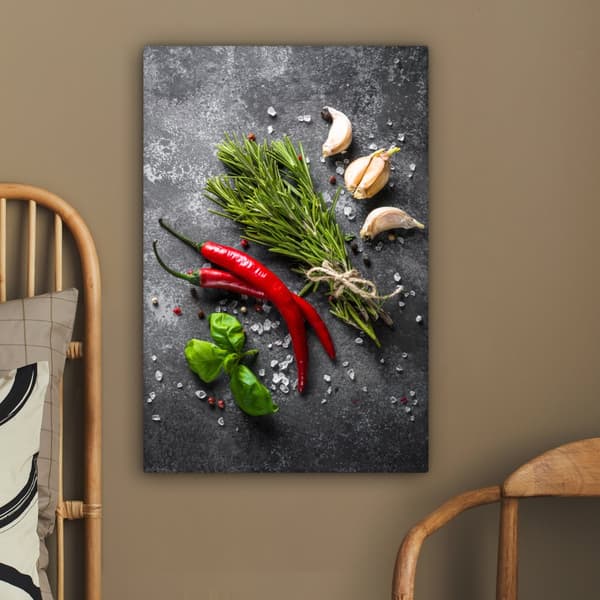 MuchoWow Högupplöst Foto på Canvas - Väggdekoration - Målning Print - Enkelt Upphängningssystem