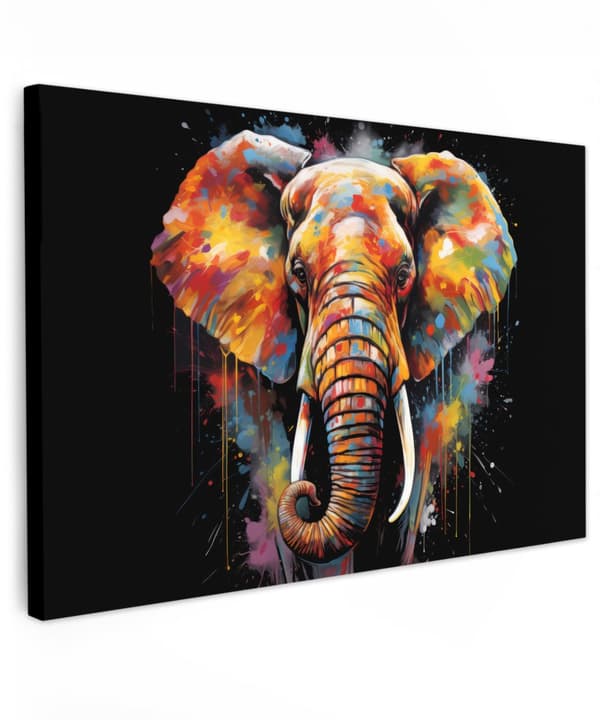 MuchoWow Högupplöst Foto på Canvas - Väggdekoration - Målning Print - Enkelt Upphängningssystem